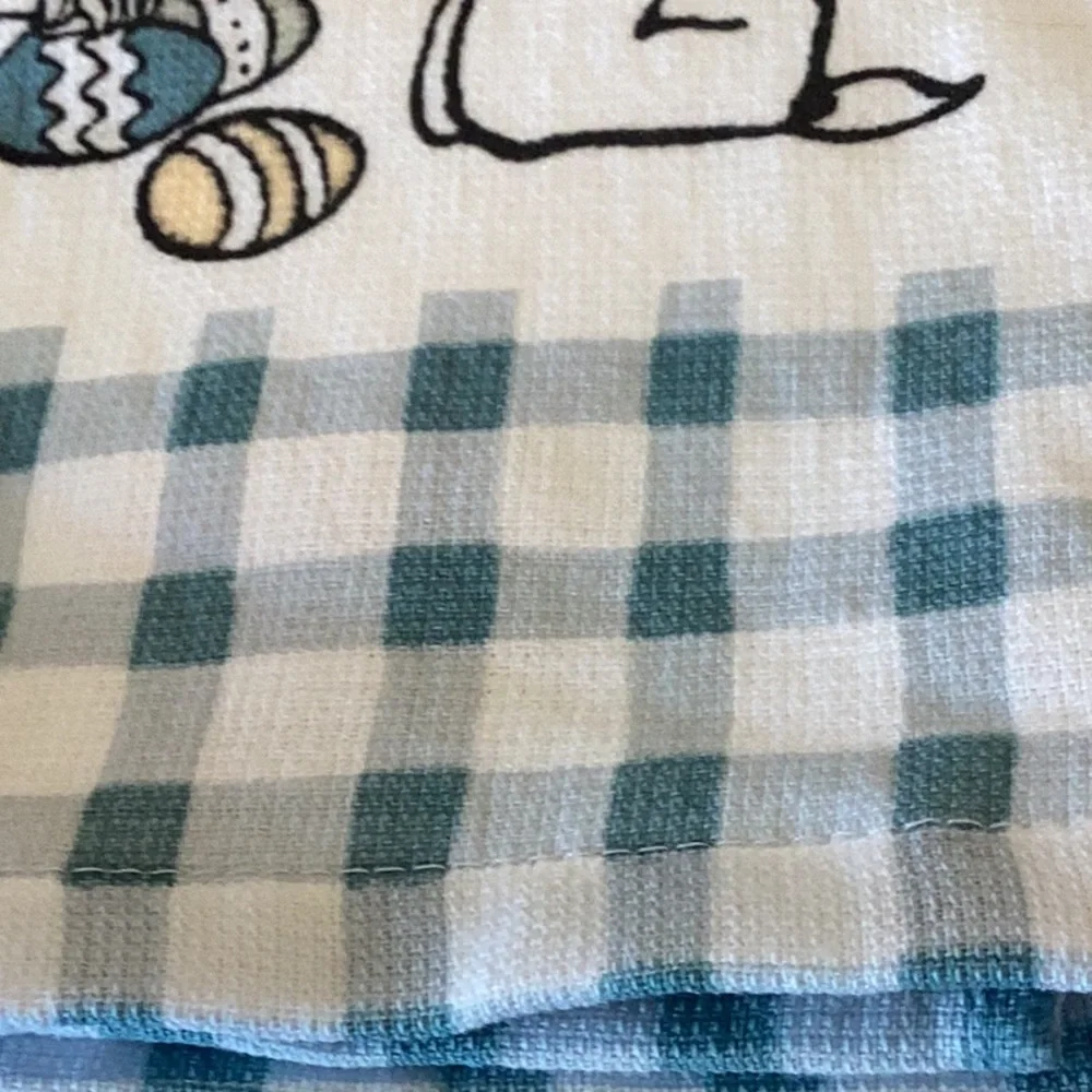 Peanuts x Rae Dunn Happy Egg Hunt Easter KitchenTowels - set of 2